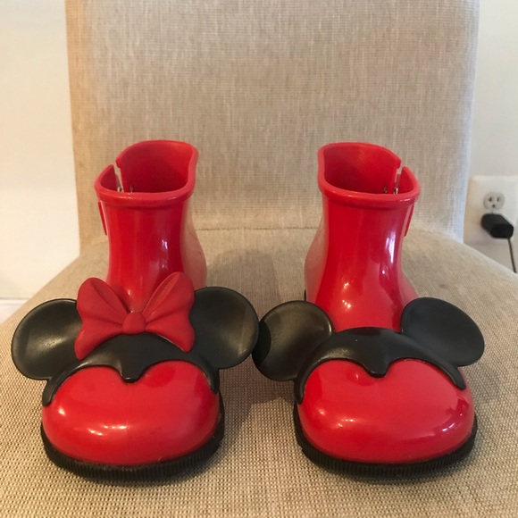 mini melissa minnie mouse boots
